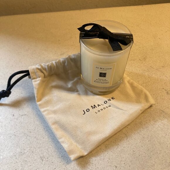 Jo Malone Peony & Blush Suede Scented Candle 65g/Height 1.88 NWT - Picture 12 of 12